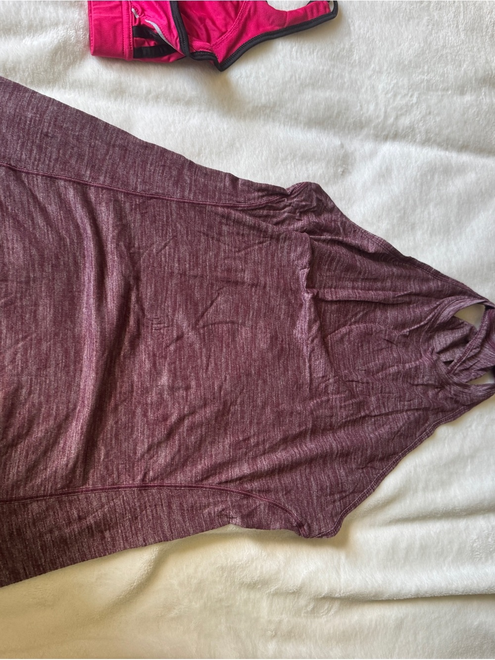 lululemon athletica Plum/Magenta Tank Top